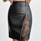 Δερμάτινη φούστα